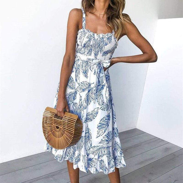 summer midi dresses with sleeves